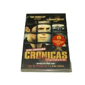 Cronicas (DVD) Sebastian Cordero, John Leguizamo, Leonor Watling, BRAND NEW!